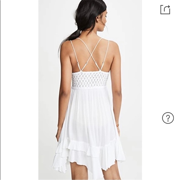 FREE PEOPLE one adelle mini slip dress sz large - Picture 11 of 16